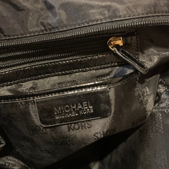 Michael Kors Black Nylon Tote Bag
